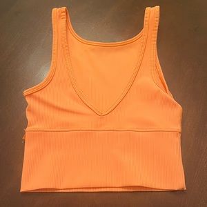 Lululemon Power Pivot ribbed tank top